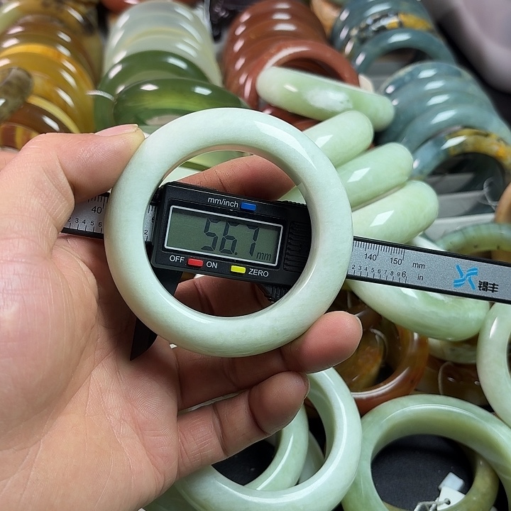 蛇纹石玉合金手镯