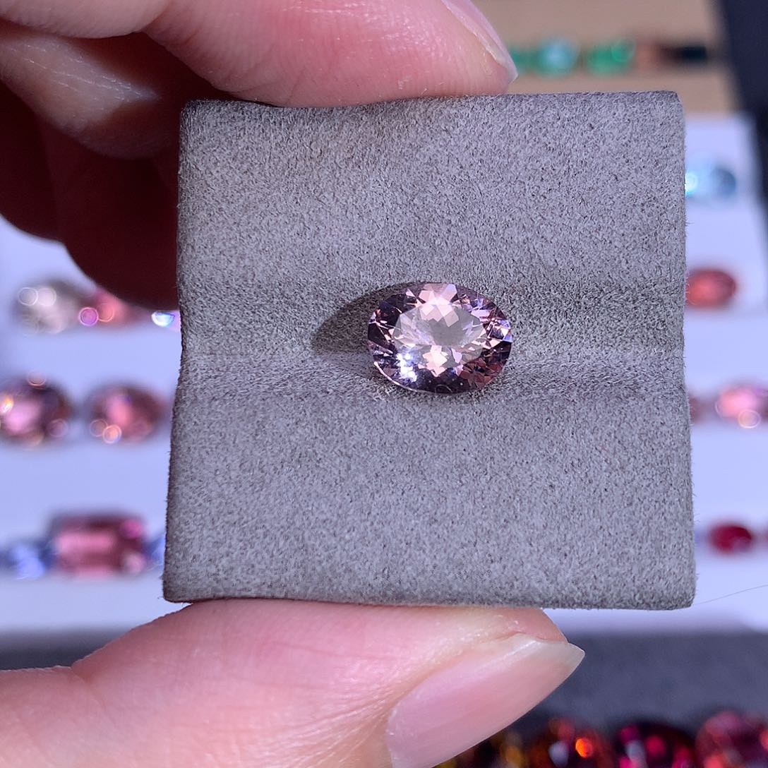 绿柱石（摩根石）裸石未镶嵌1.73ct