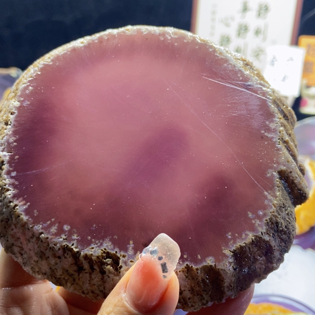 博***主定制玛瑙赠送平安扣