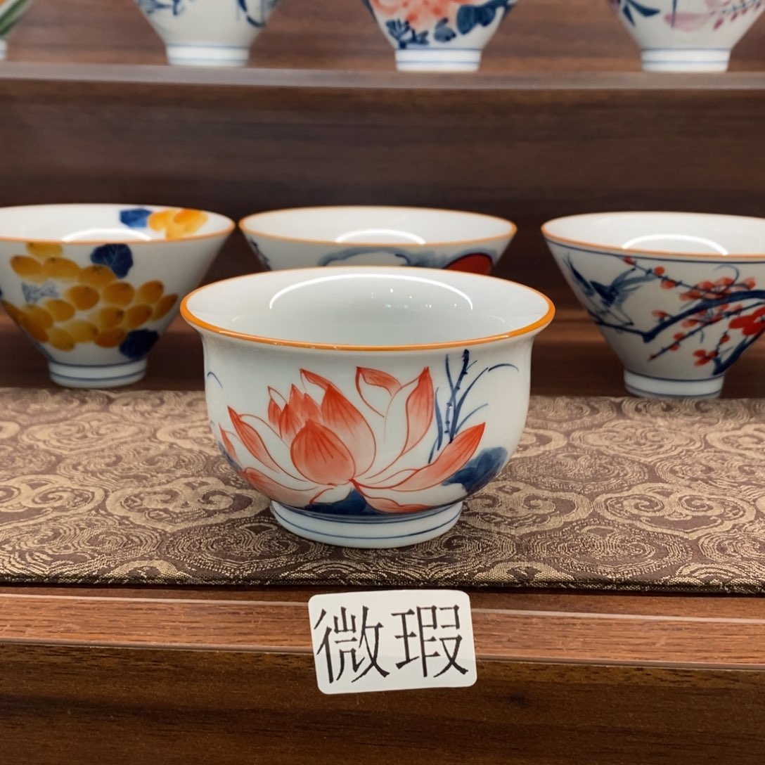 釉下彩手工绘制手工绘制