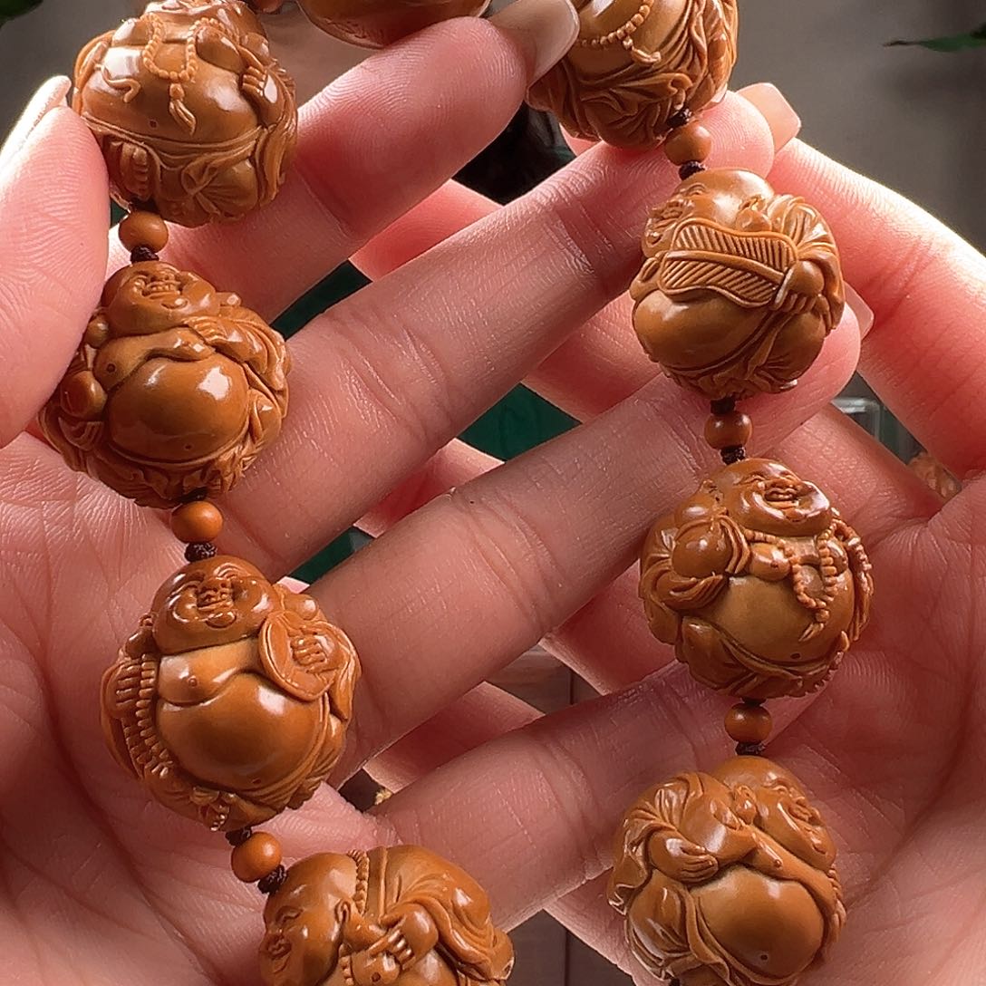 橄榄核手串/手链光****者橄榄核雕橄榄核