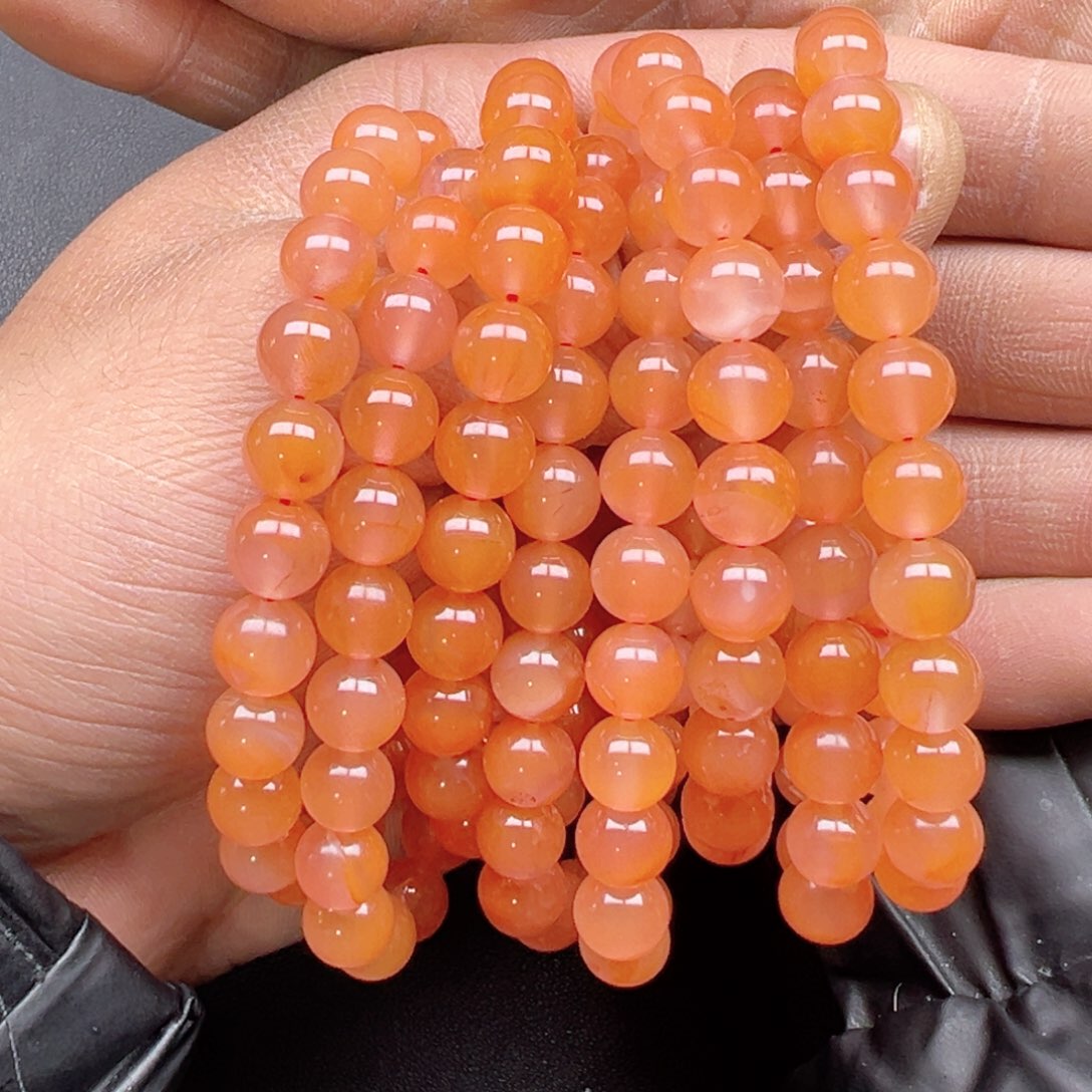 南红玛瑙手串未镶嵌多样性拍一发一南红卡8