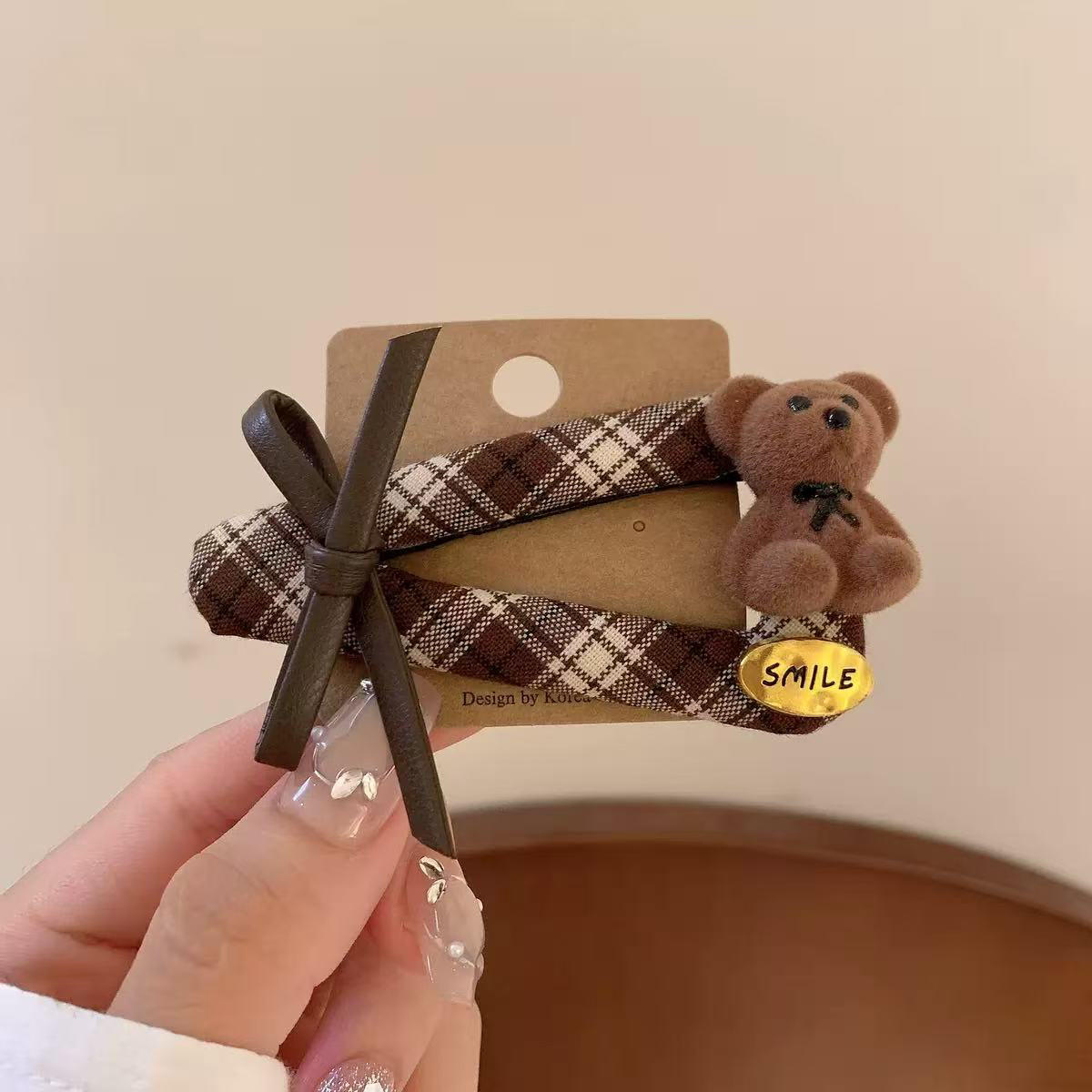 女边夹复古风少女风学院风发夹网红秋冬发饰时尚