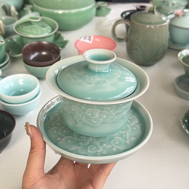 小米茶器龙泉青瓷