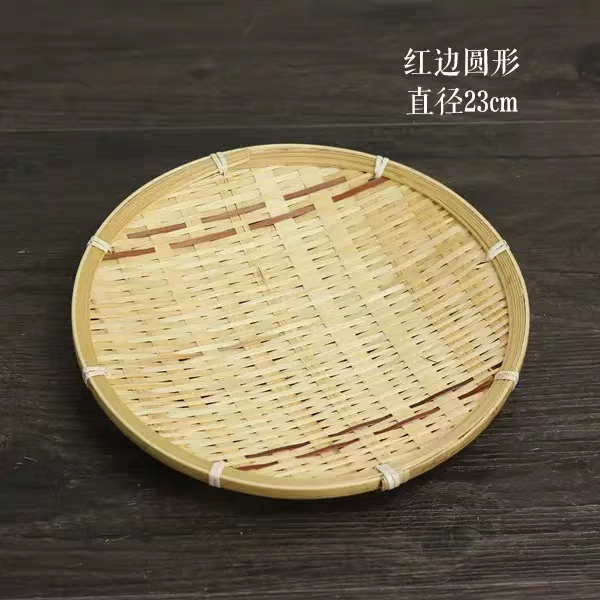 单个精美点心盘纯手工编织