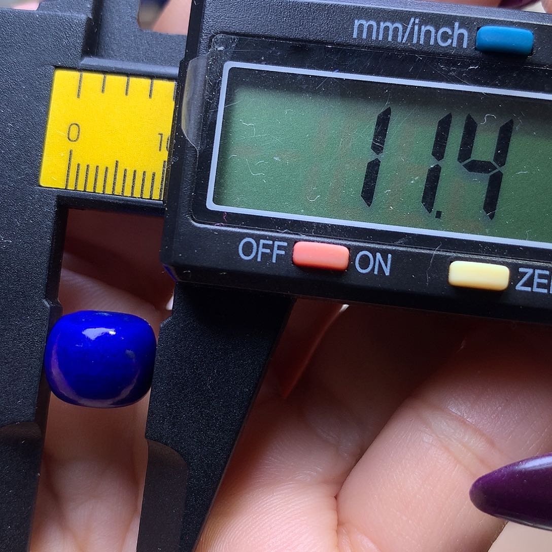 青金石未镶嵌11.4m老型