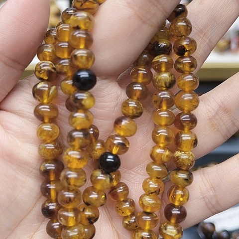 琥珀颈饰未镶嵌琥珀7
