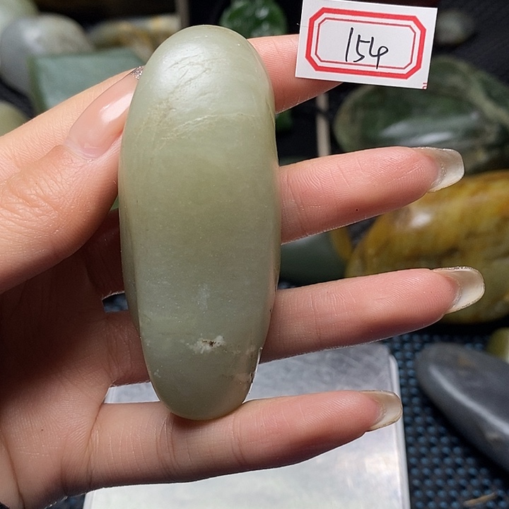 和田玉未镶嵌挂件154