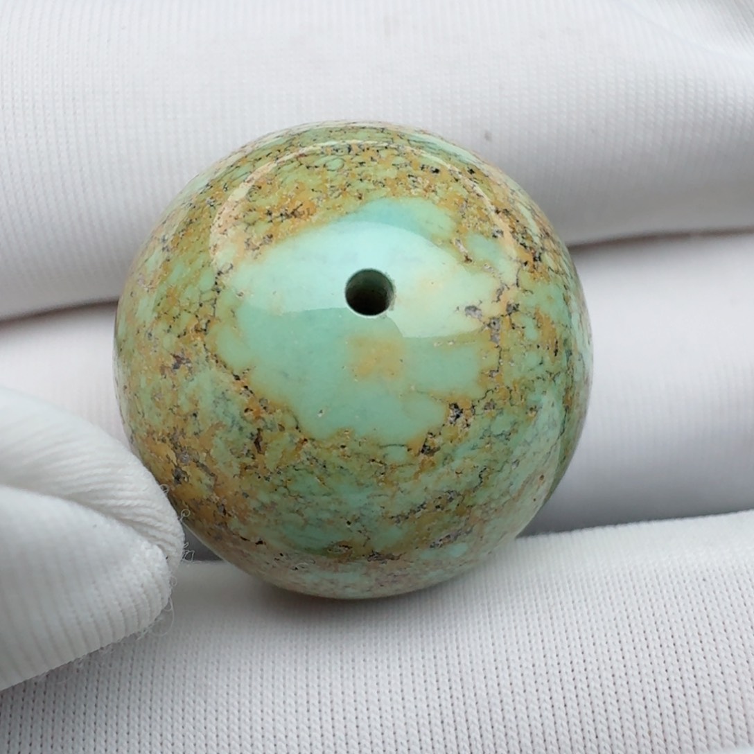 绿松石绿松石原矿未镶嵌