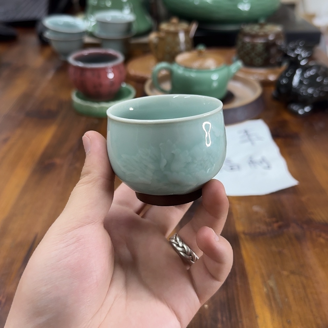小仲青瓷茶器微瑕7214