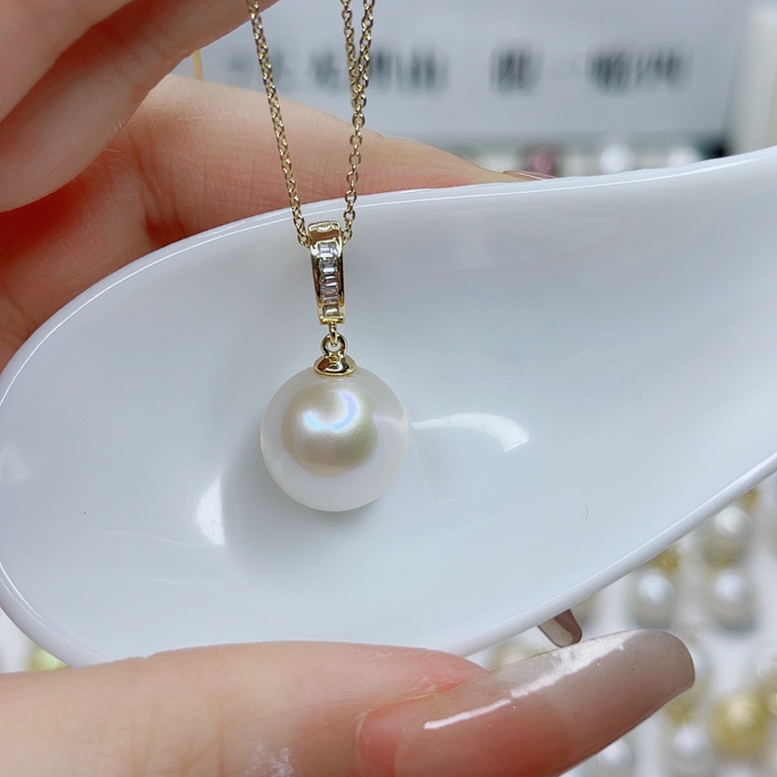 淡水珍珠合金吊坠(赠链)