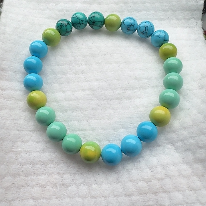 尺寸：8➕多宝圆珠单圈手串