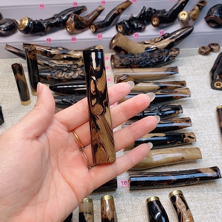 贝壳杉风**雅柳木烟嘴光面