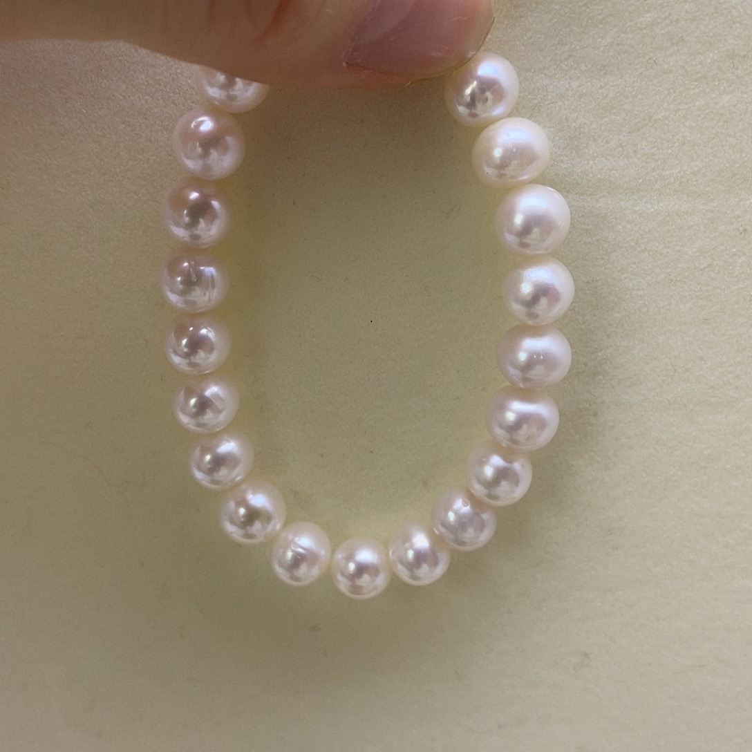 淡水珍珠合金手绳