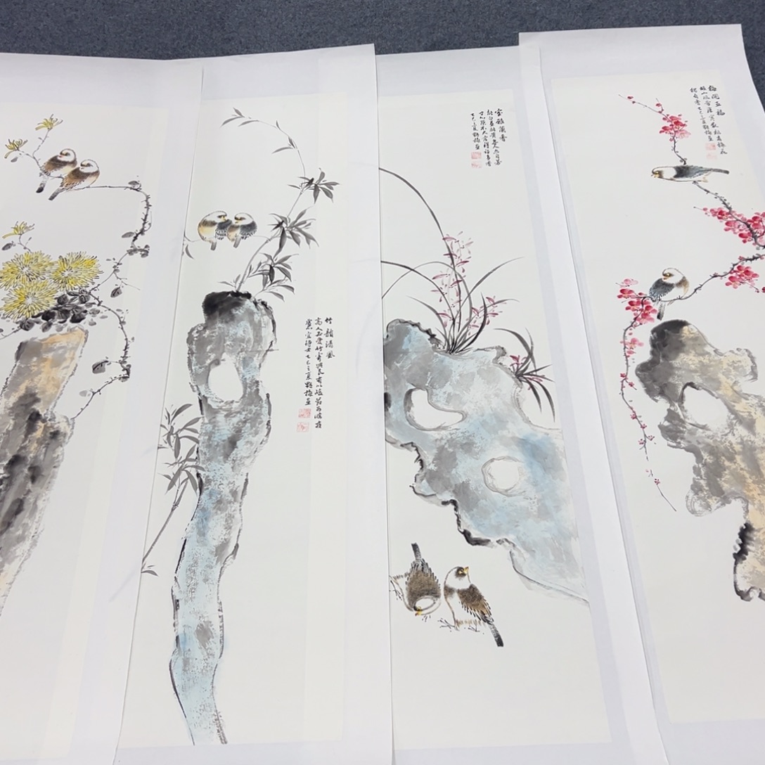 国画国画作品欣赏一下