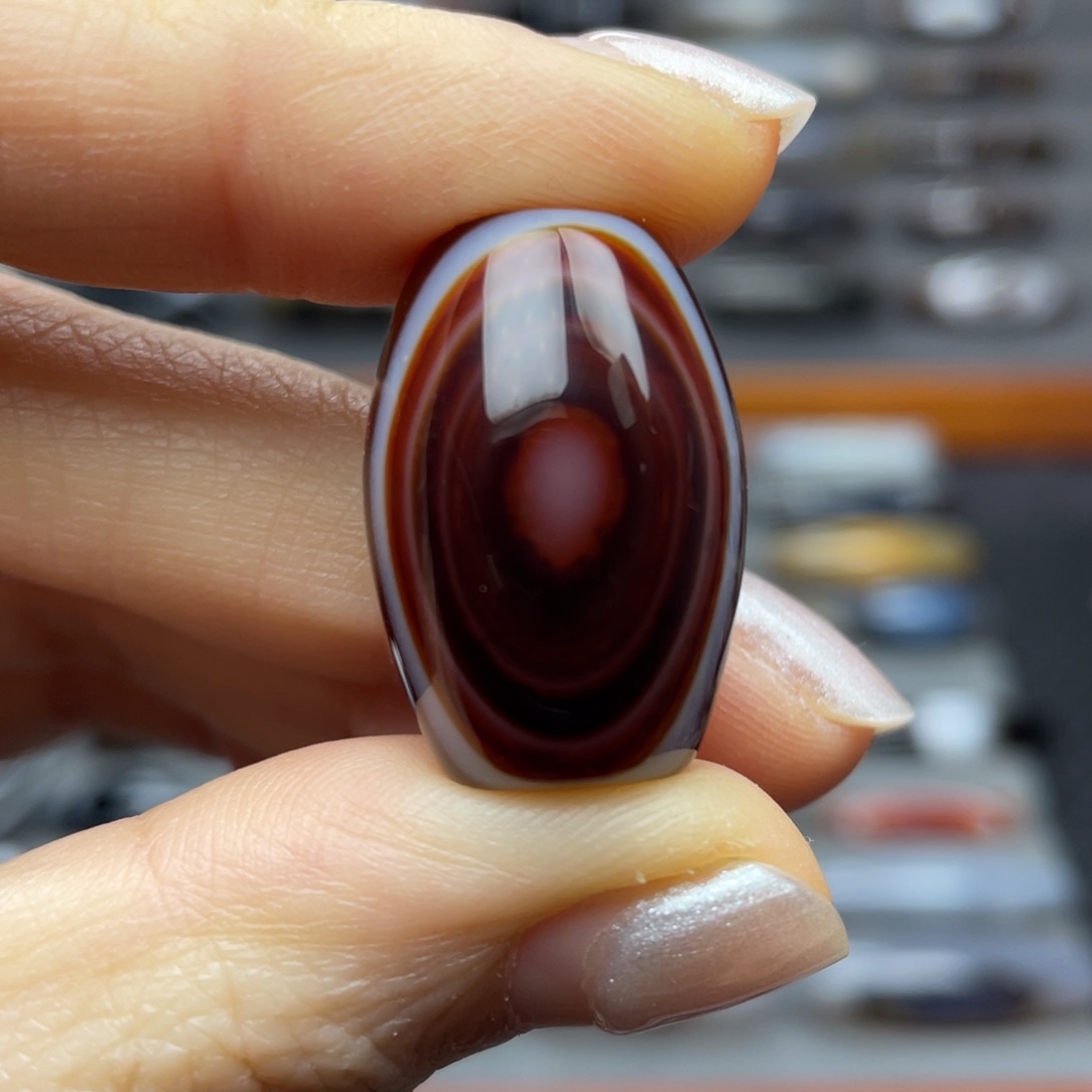 玛瑙/玉髓锁骨未镶嵌