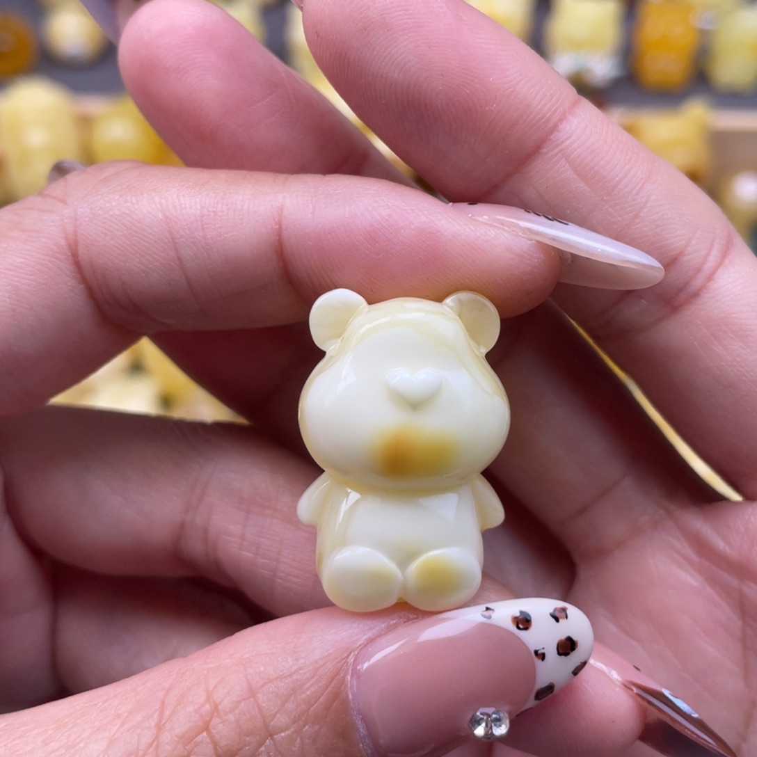 裸石琥珀未镶嵌蜜蜡