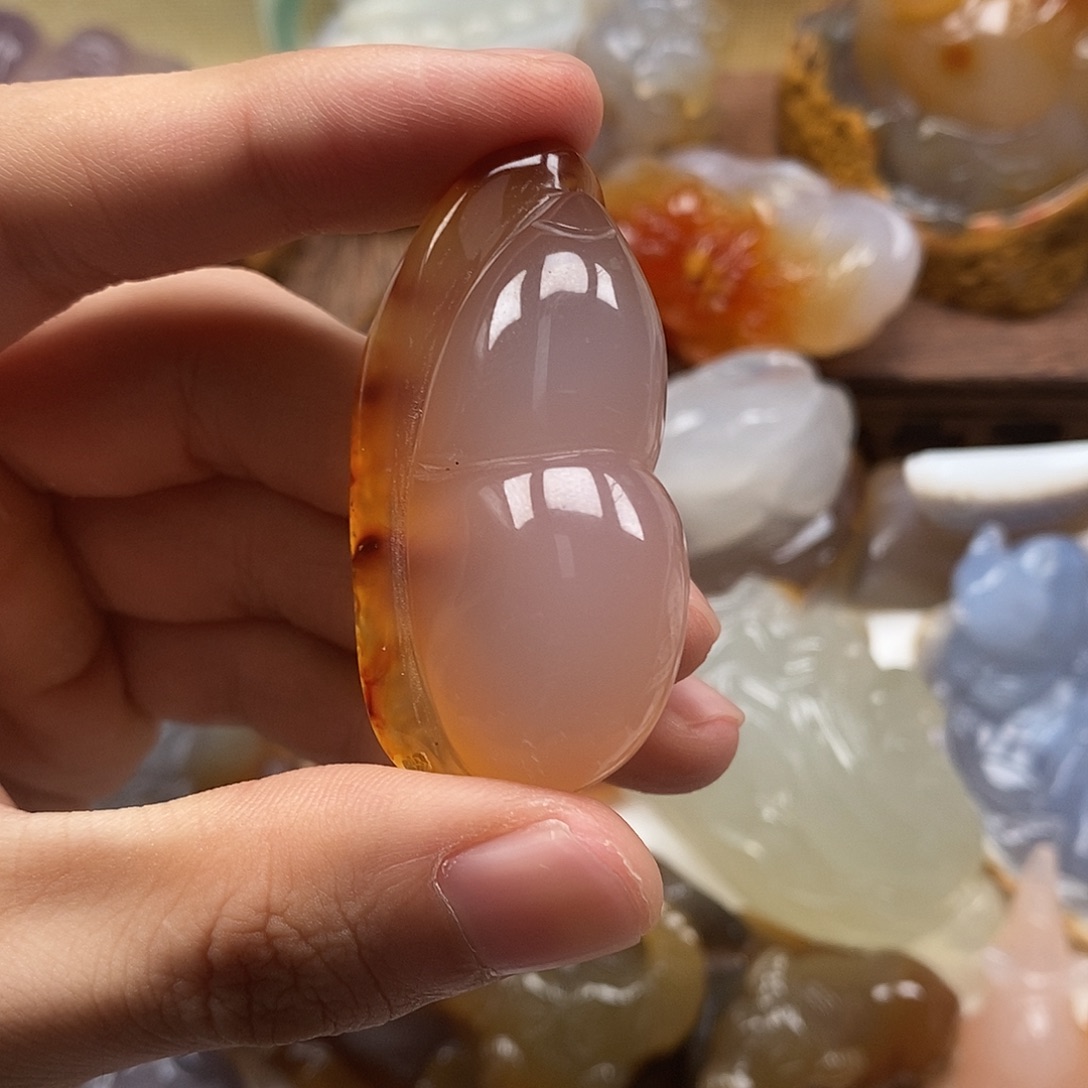 玛瑙/玉髓未镶嵌颈饰