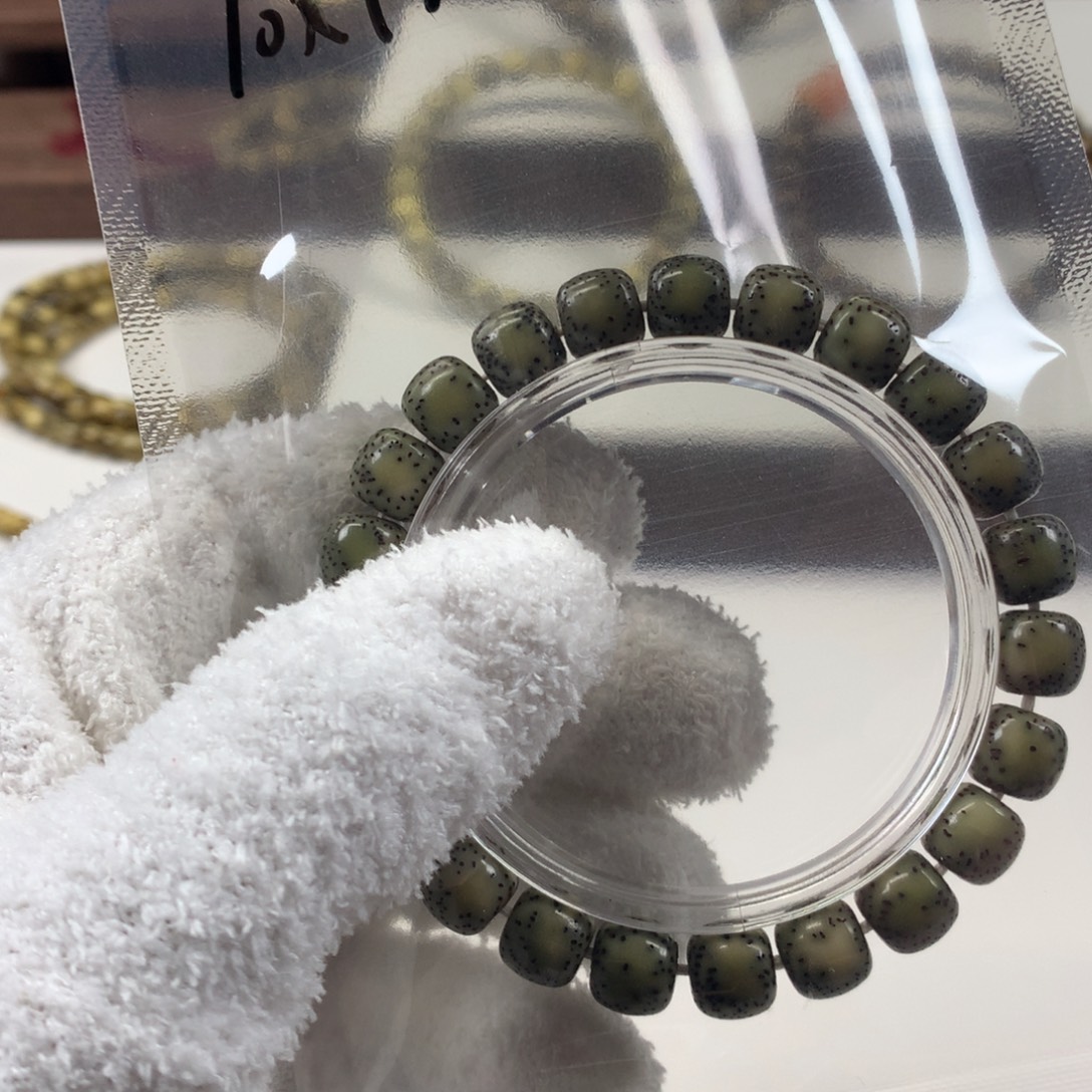 星月菩提手串A04 10侧留白