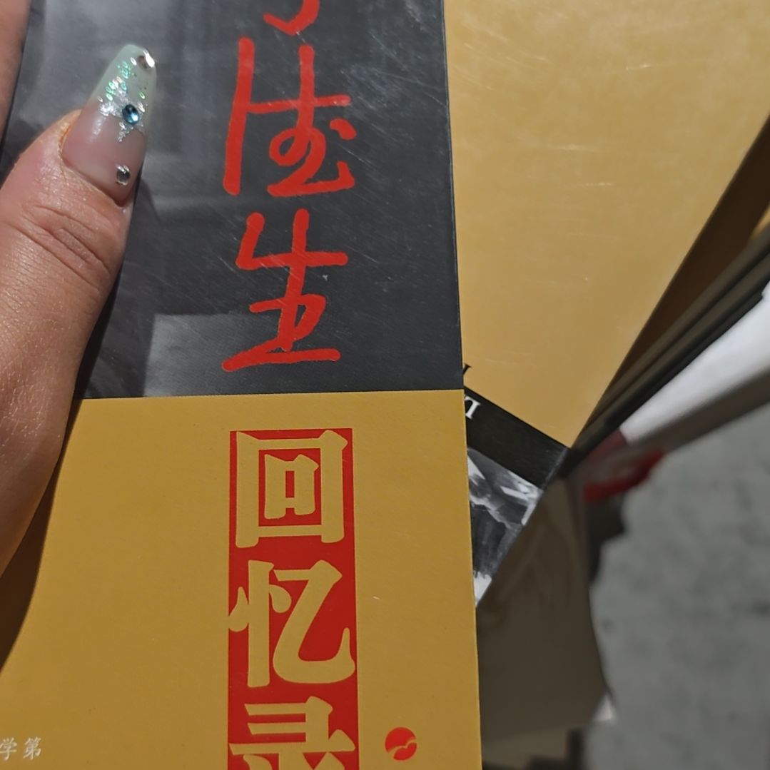 李什么什么回忆录平装库存书微瑕