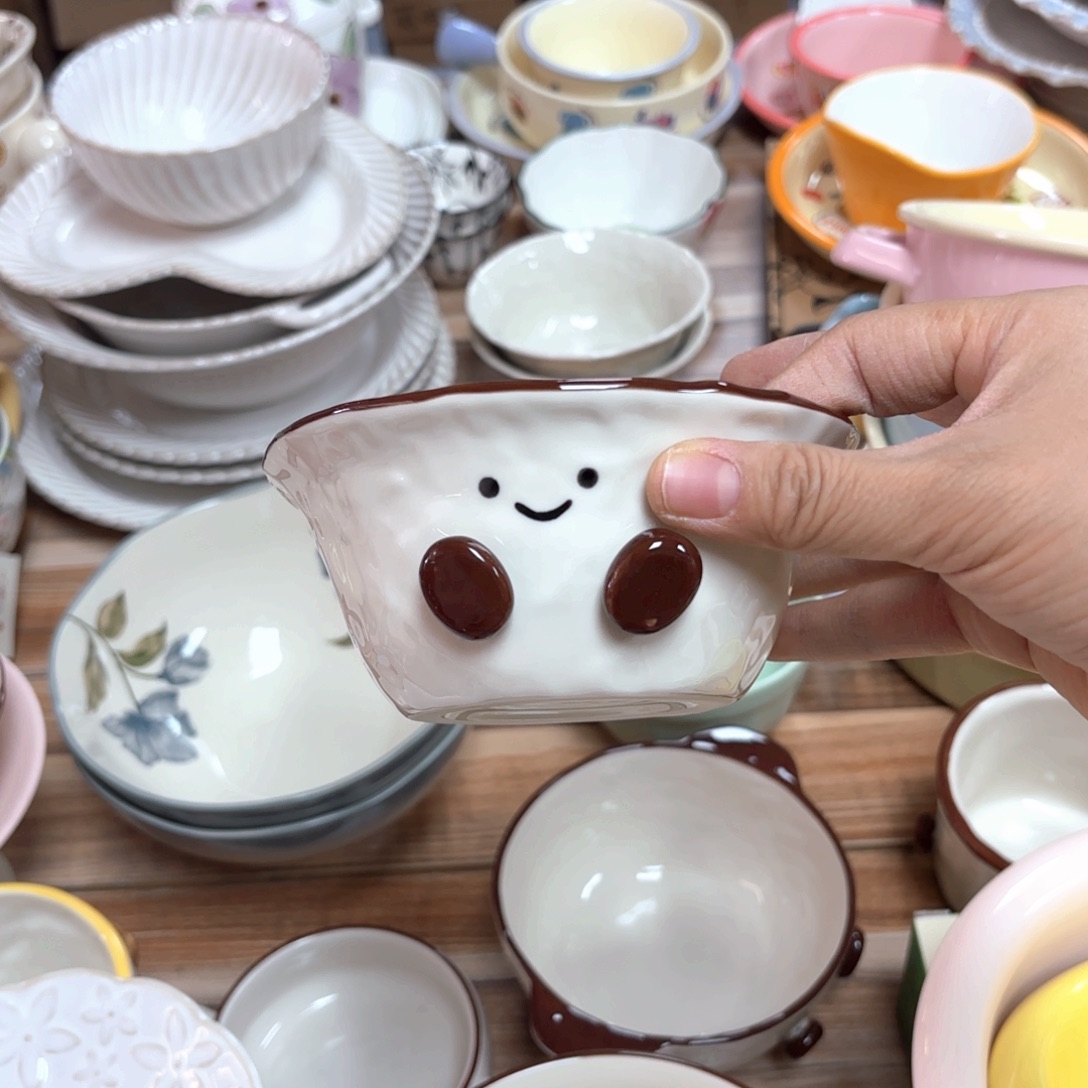 陶瓷陶瓷系列可可豆米饭碗6