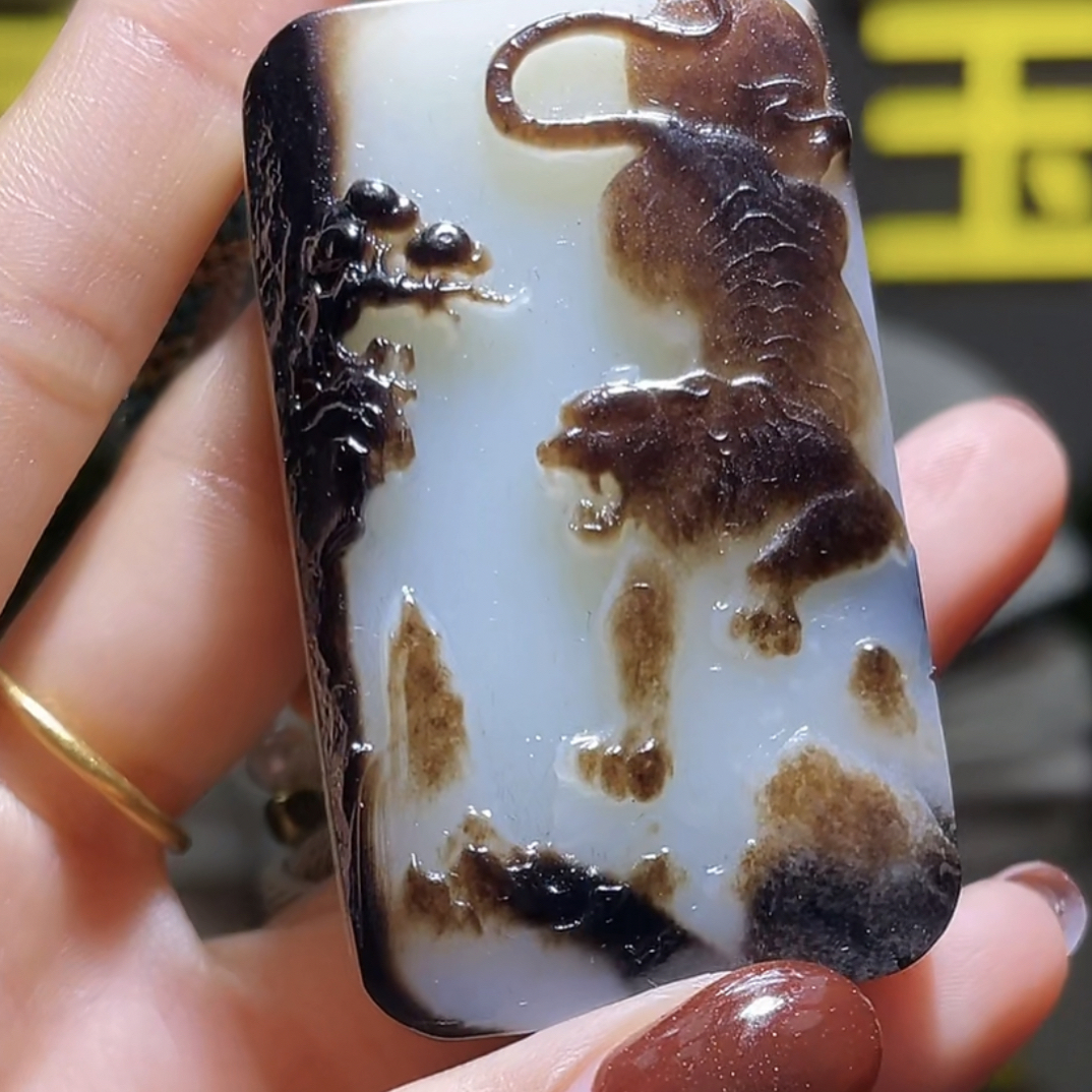 手把件货玉石把玩件文玩摆件A1