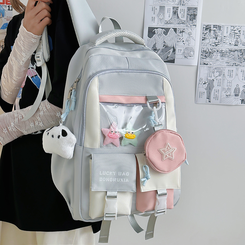 【编码600-670直播链接】尾货秒杀双肩背书包中小学高中大学生