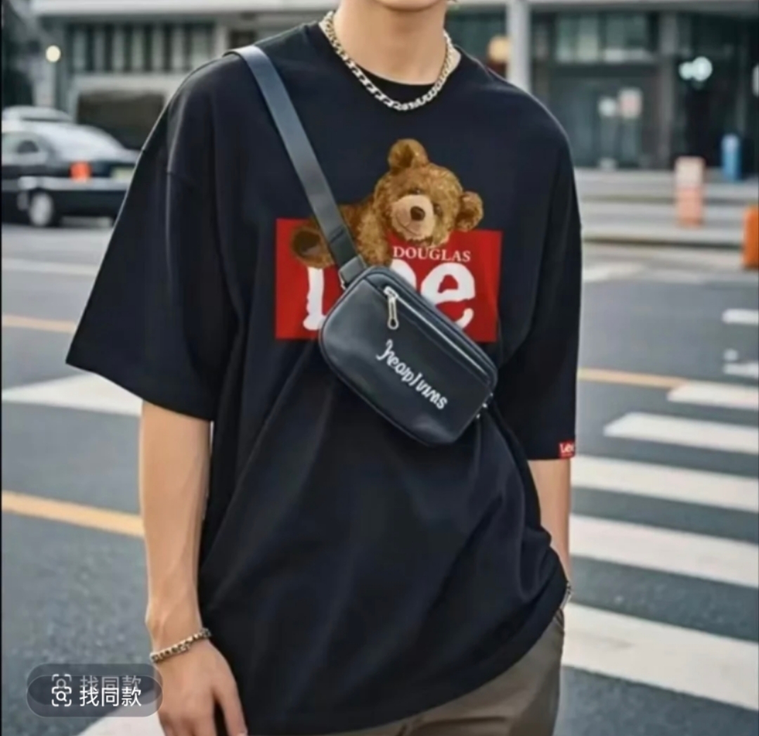 Y【一折粉丝福利】夏季男女同款百搭时尚潮牌短袖T恤