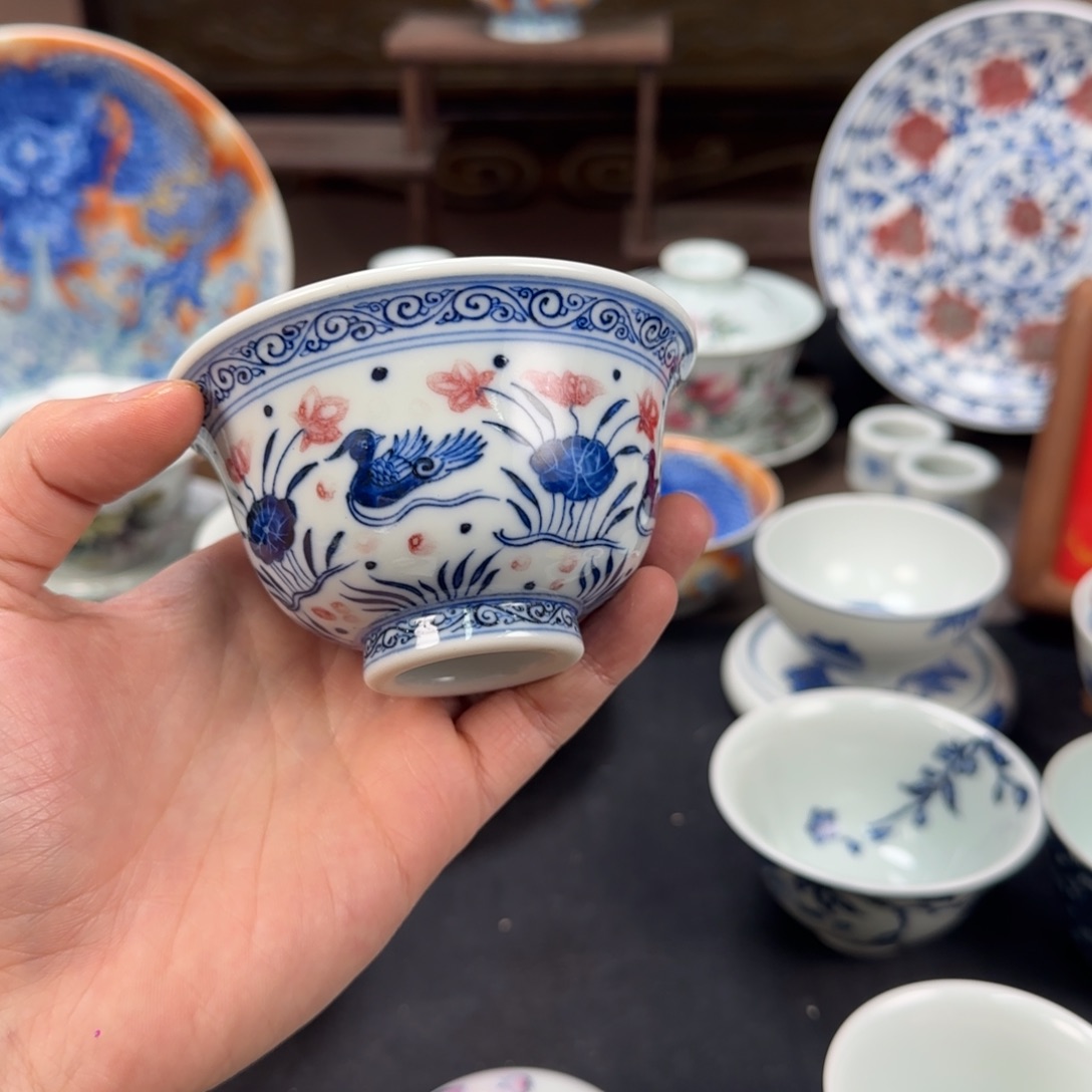 杯景德镇手工手绘陶瓷