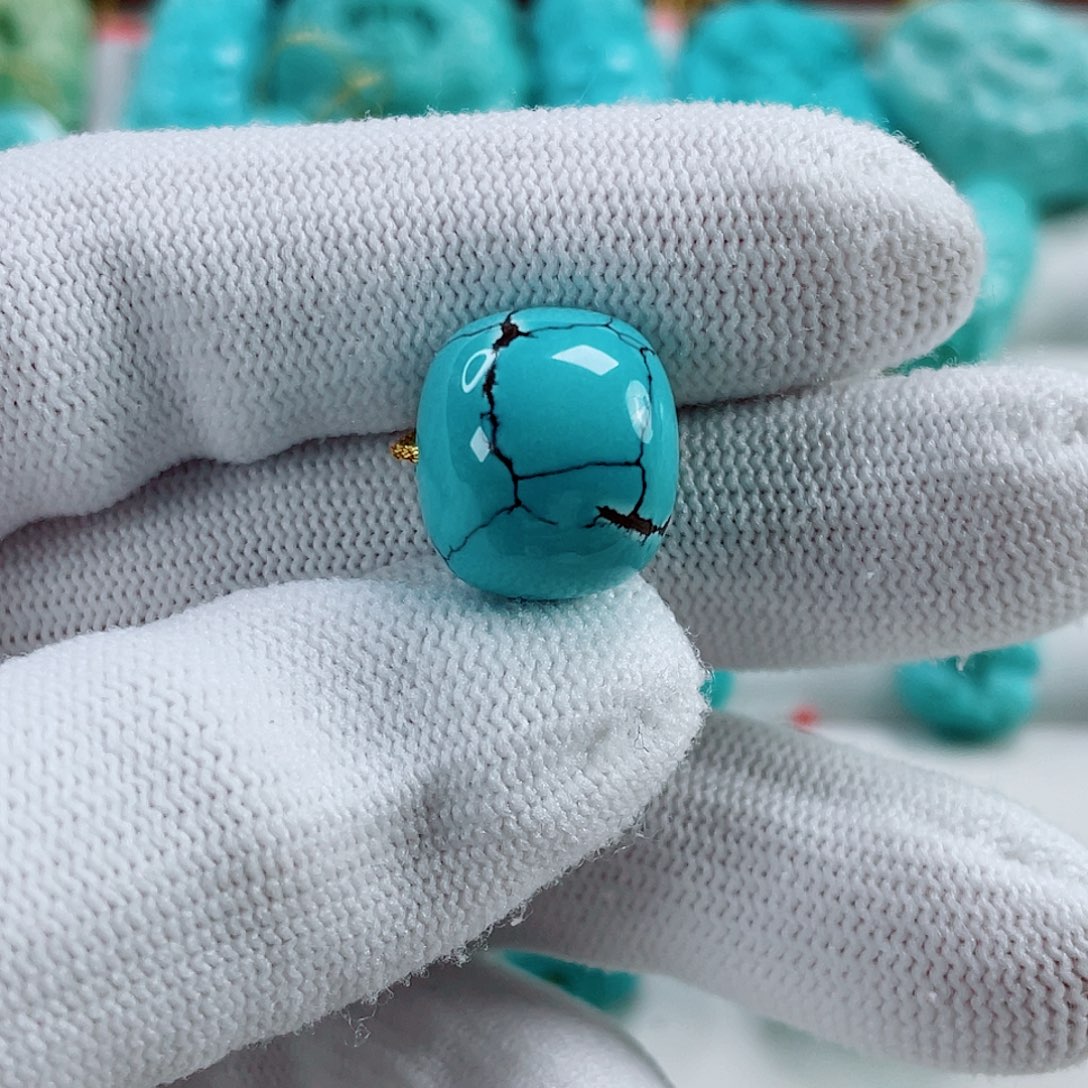 未镶嵌绿松石车挂
