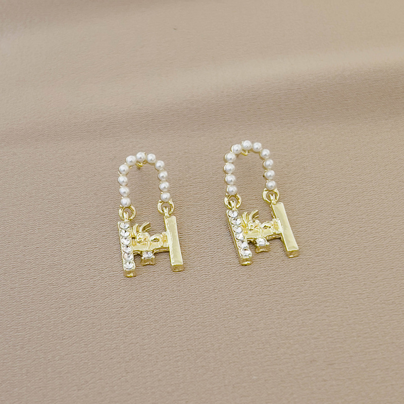 铜合金无非金属耳饰 铜合金25号 高端大气时尚简约百搭耳饰