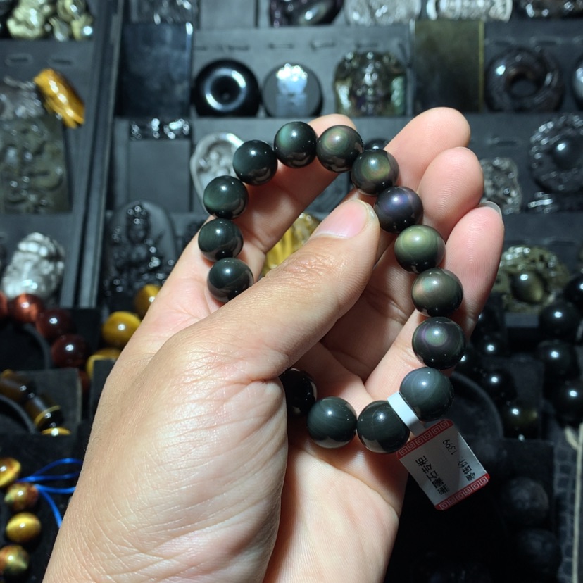 【闪购商品】黑曜岩珠宝奇石未镶嵌枫*