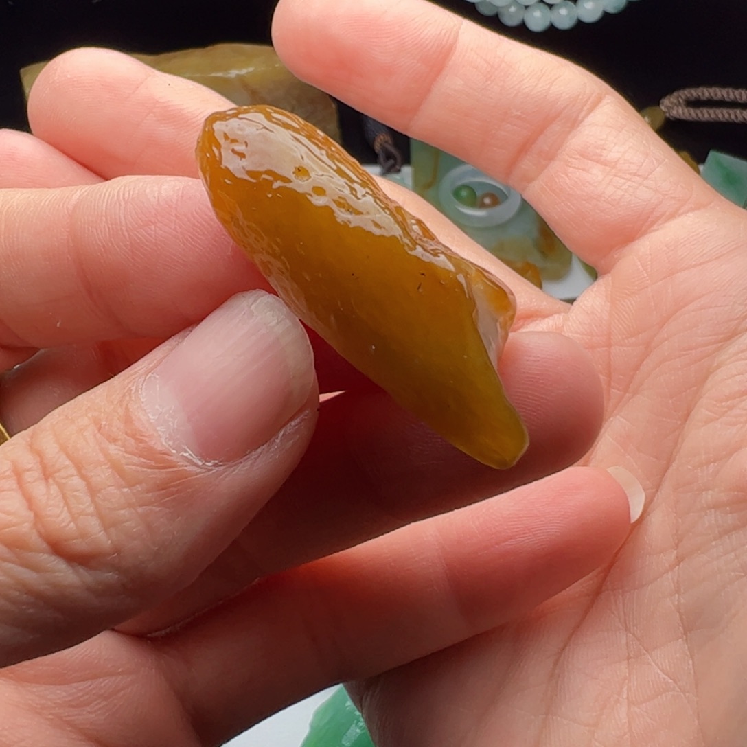 未镶嵌定制翡翠包悟道工