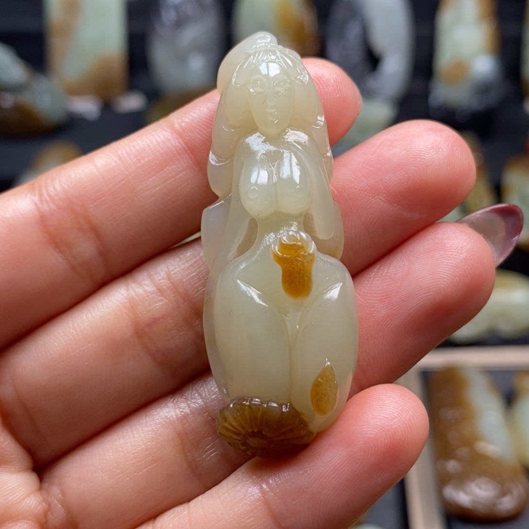 和田玉挂件未镶嵌