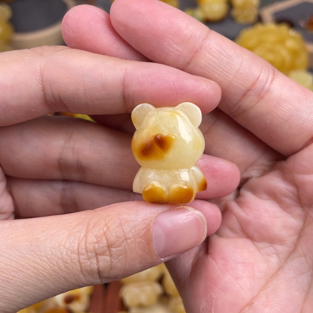未镶嵌琥珀裸石蜜蜡蜜蜡