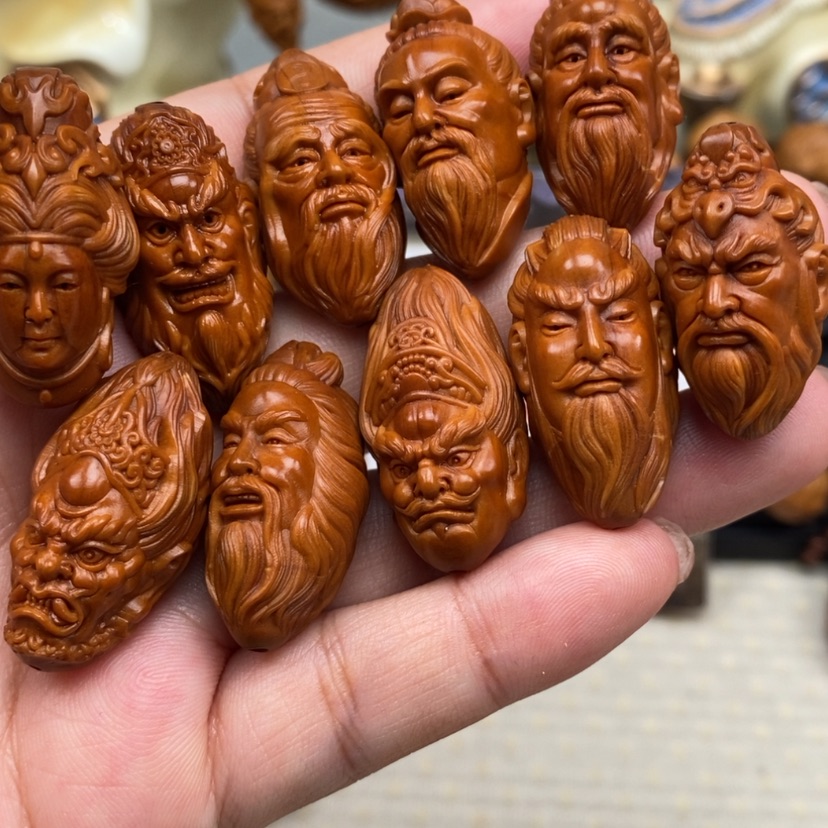 【闪购商品】橄榄核吊坠橄榄手工雕刻工艺