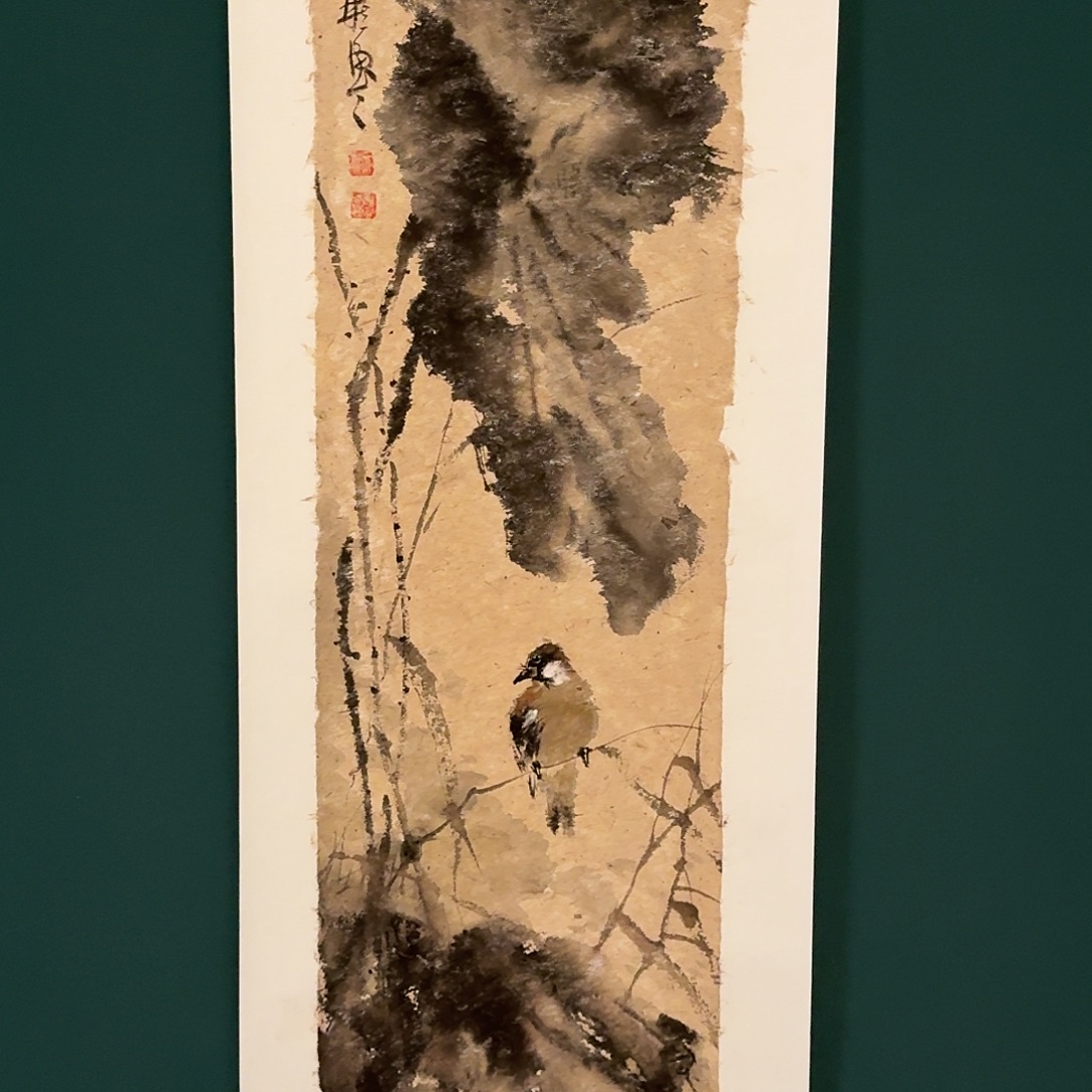 书法溥文彬的国画作品