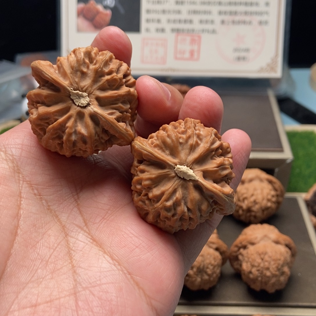 核桃手串/手链韩**?宫灯喜欢好评