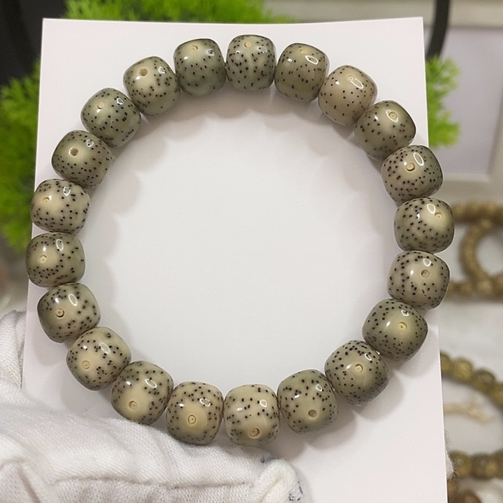 吊坠星月菩提海南星月菩提手串11灰冰糖