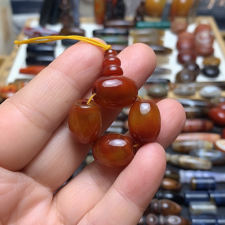 玛瑙/玉髓未镶嵌颈饰