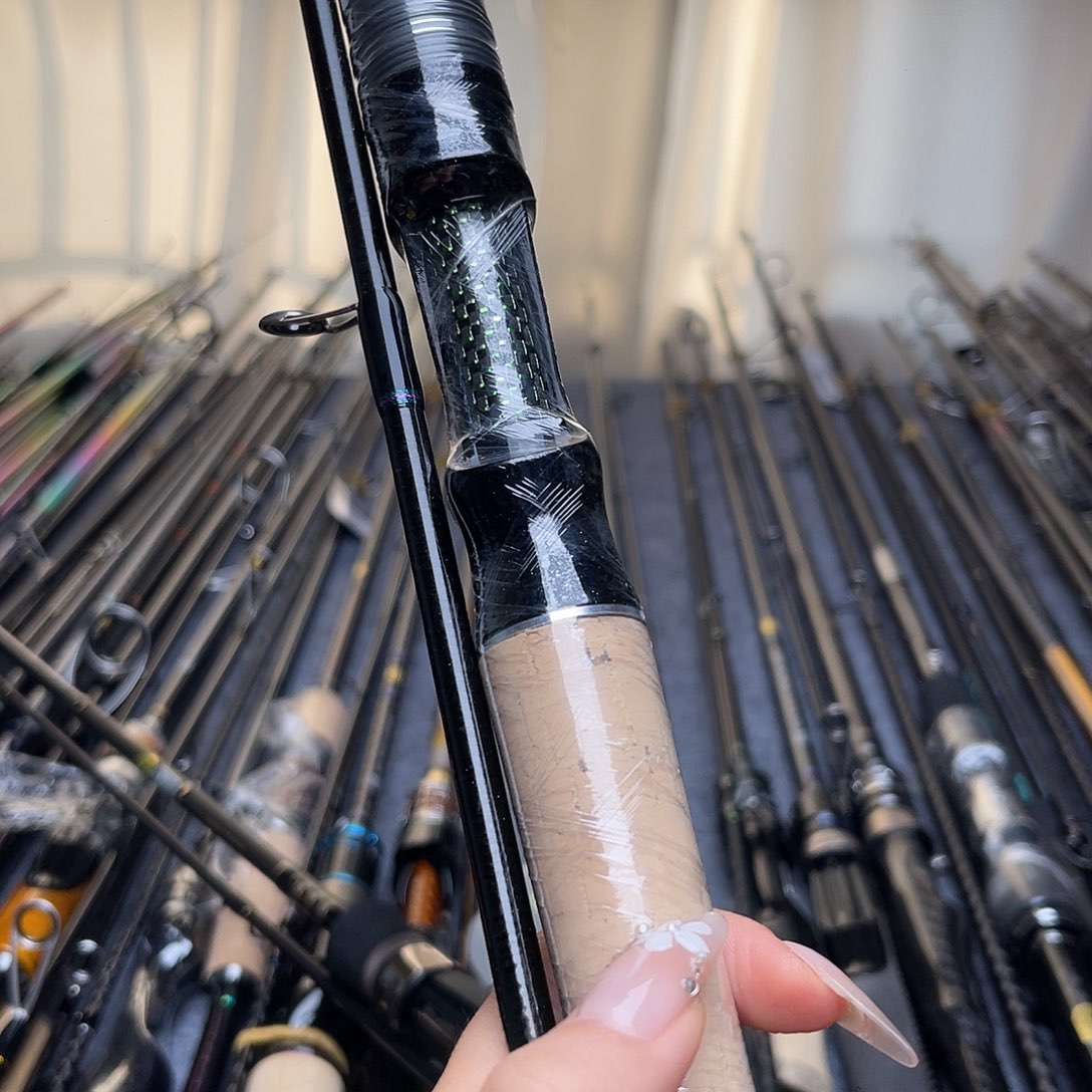 他***！碳素3.8m2.4mh路亚竿