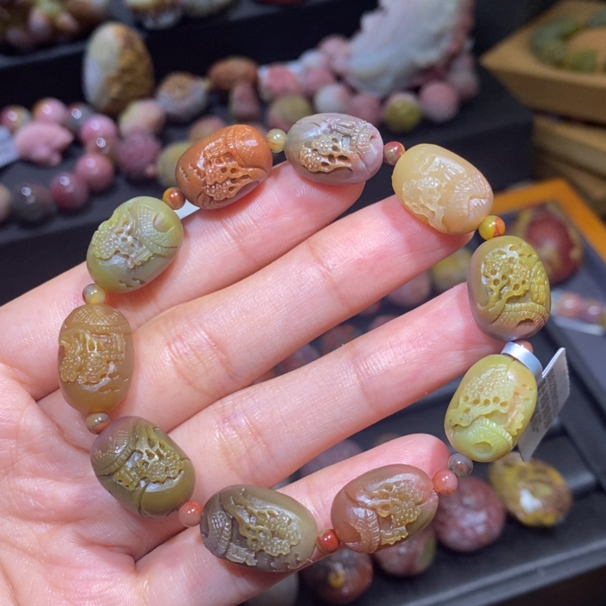 【闪购商品】未镶嵌手链玛瑙/玉髓盐源玛瑙