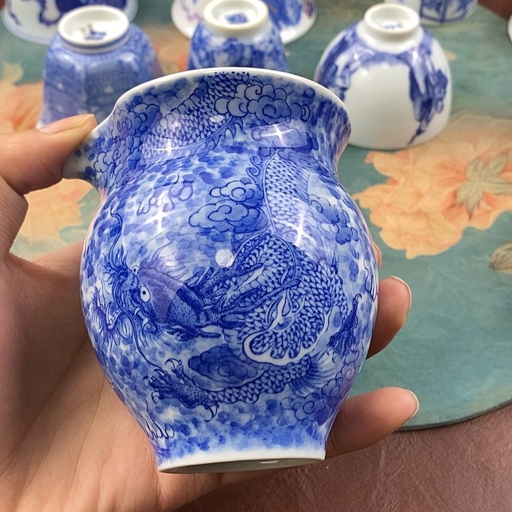 杯丶***圈现代景德镇全手工全手绘茶具168888