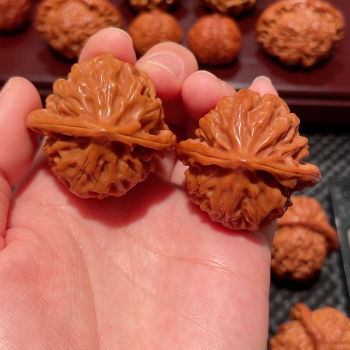 把件文玩核桃野生龙鳞