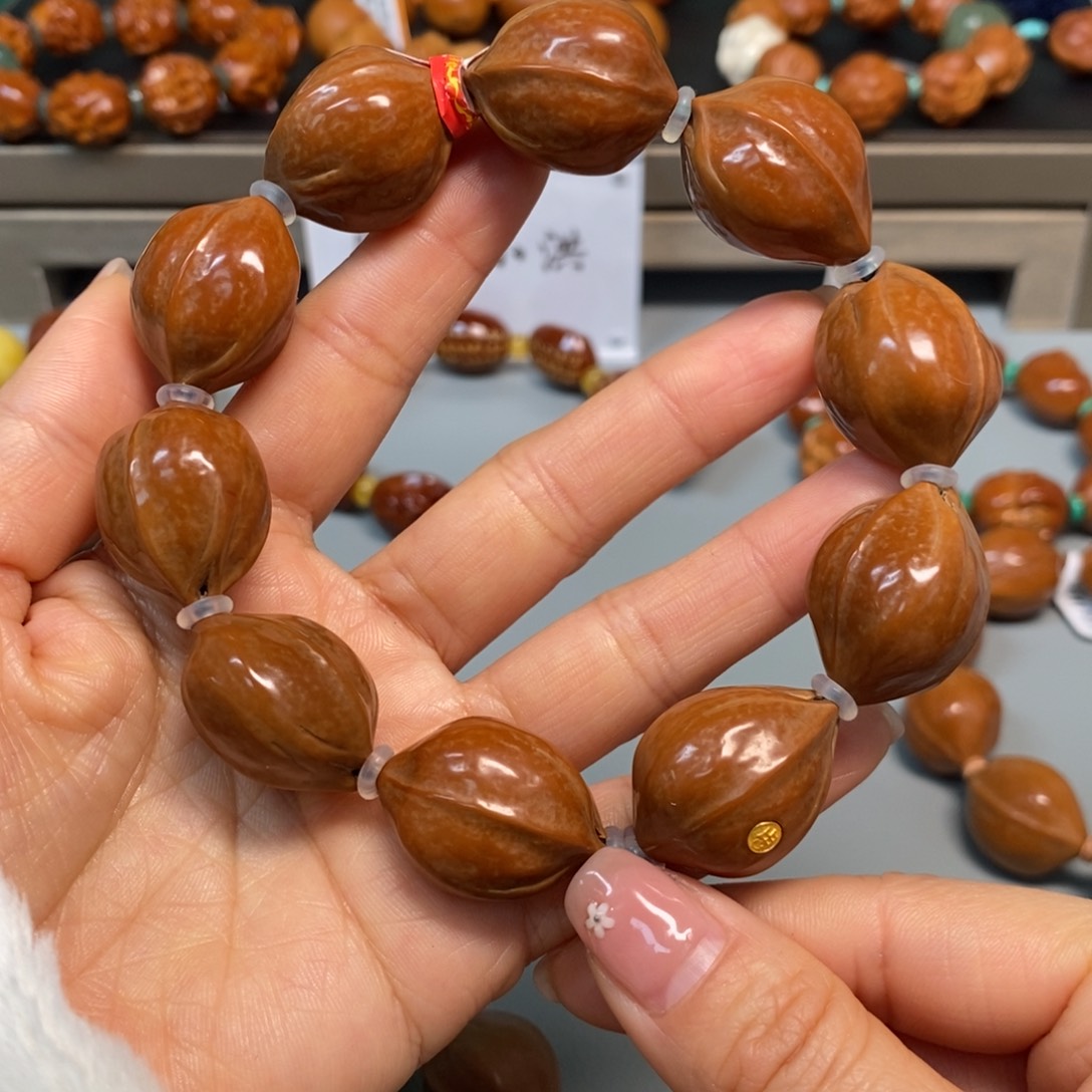 橄榄核手串/手链1.95铁素金标