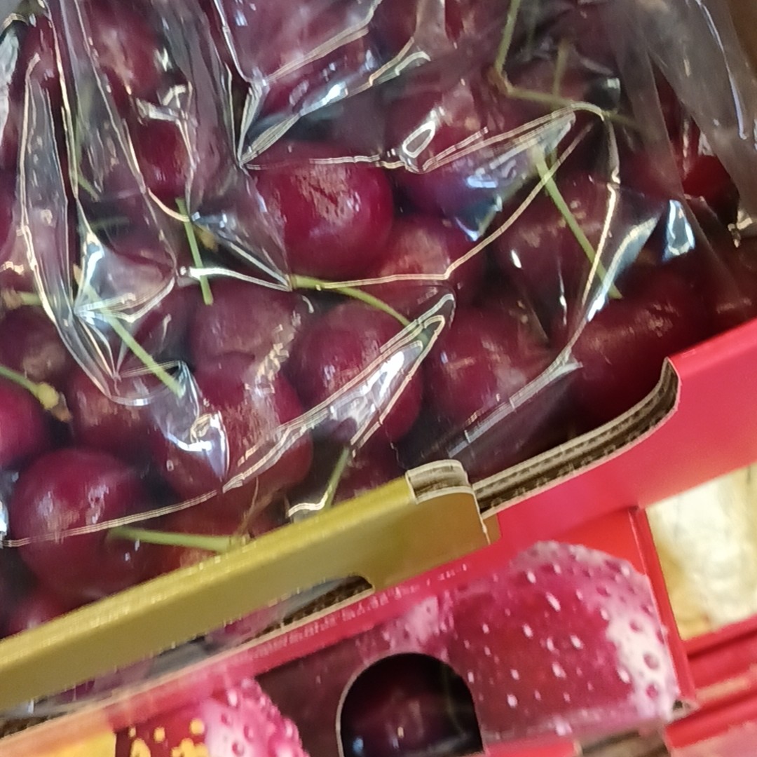 智利海运拉冰丝车厘子，JJ119.8一件净果五斤智利