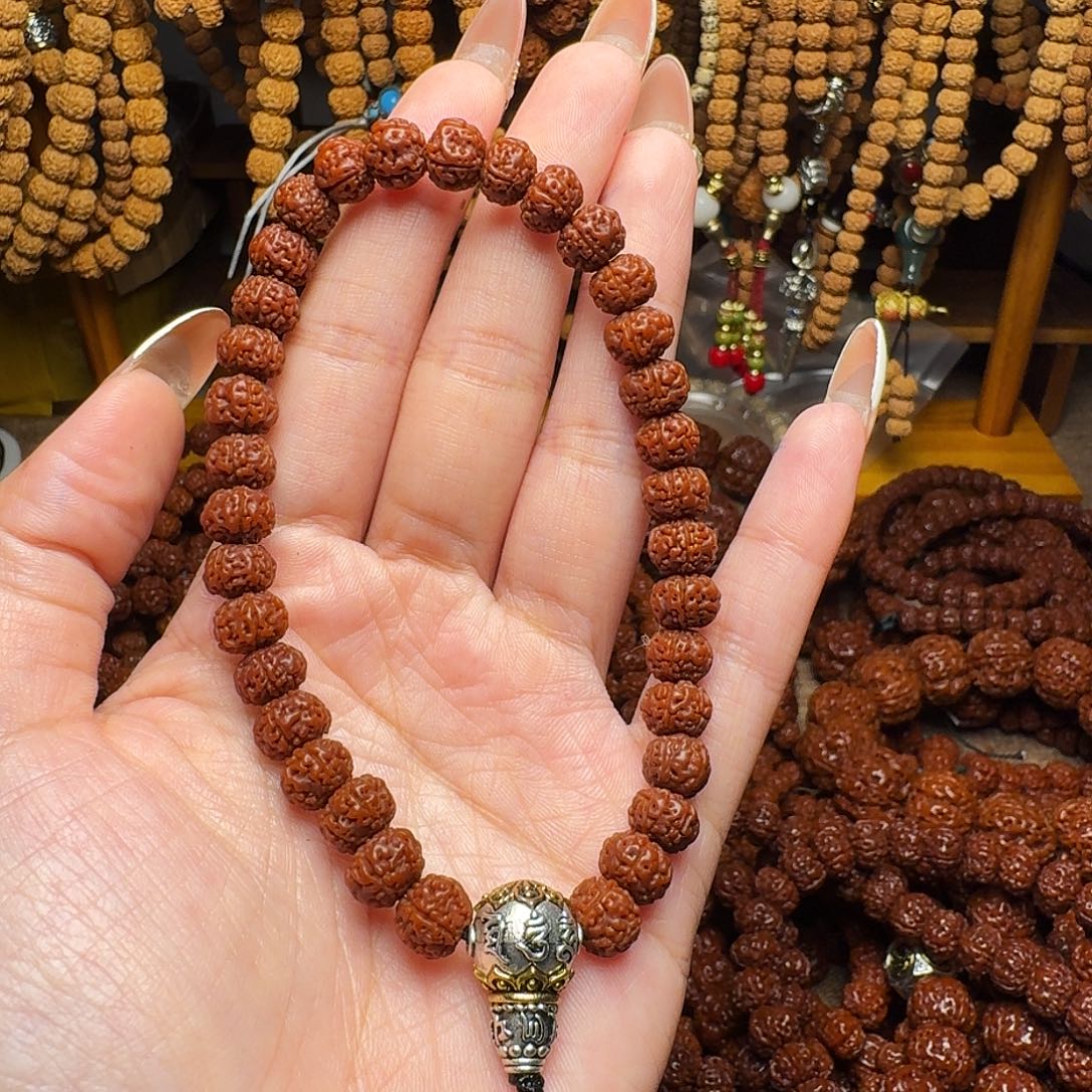 万***.金刚菩提吊坠8手持单圈