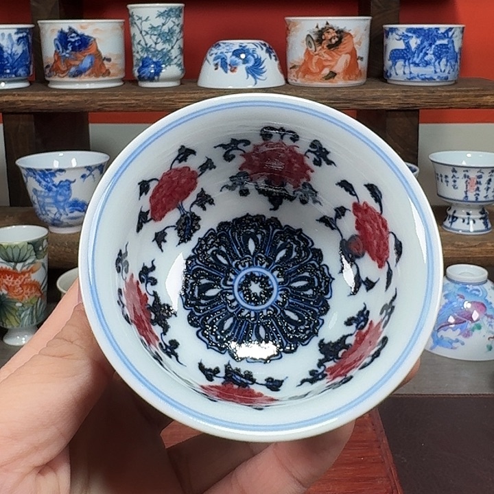 杯1*3现代景德镇陶瓷杯