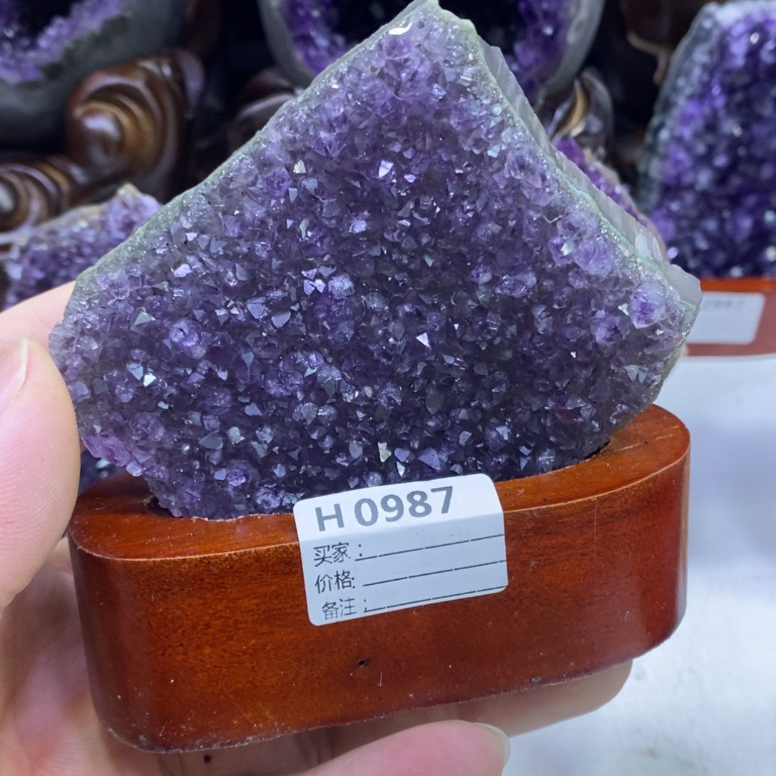 紫晶紫水晶0987未镶嵌