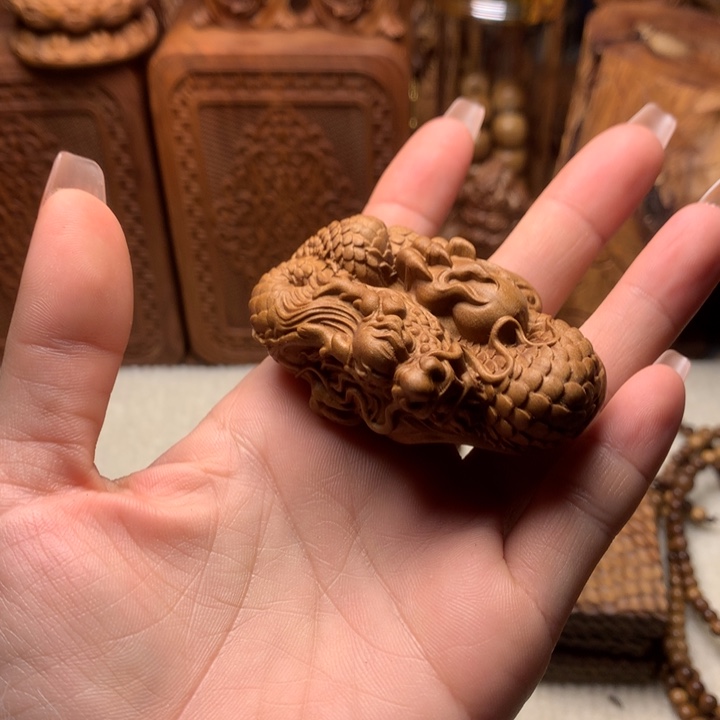 檀香木其他老山檀香手把件